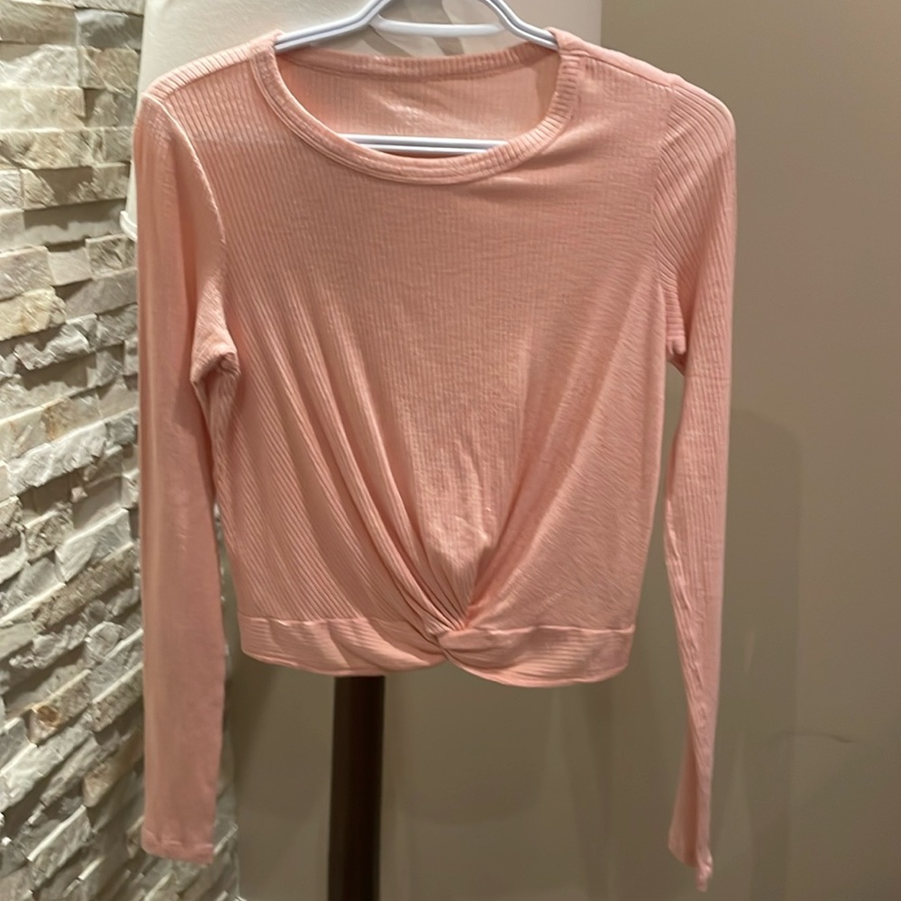 Aerie ribbed long sleeve shirt